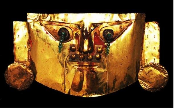 Ancient Sican Golden Masks