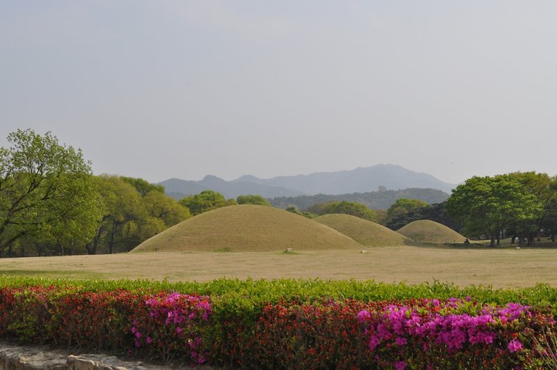 Ancient Silla Tombs In Korea