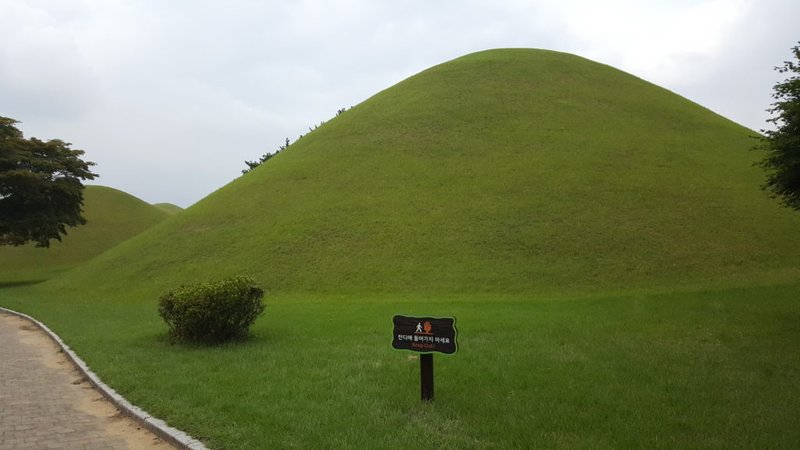 Ancient Silla Tombs In Korea