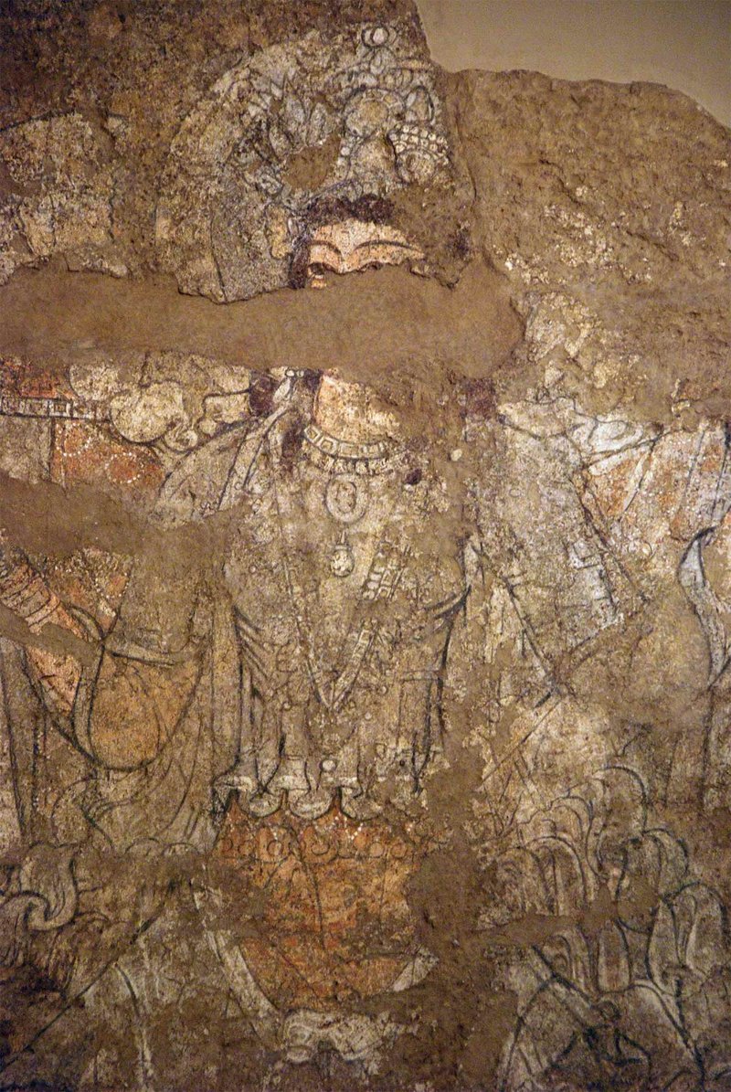 Ancient Sogdian Mural Fragments