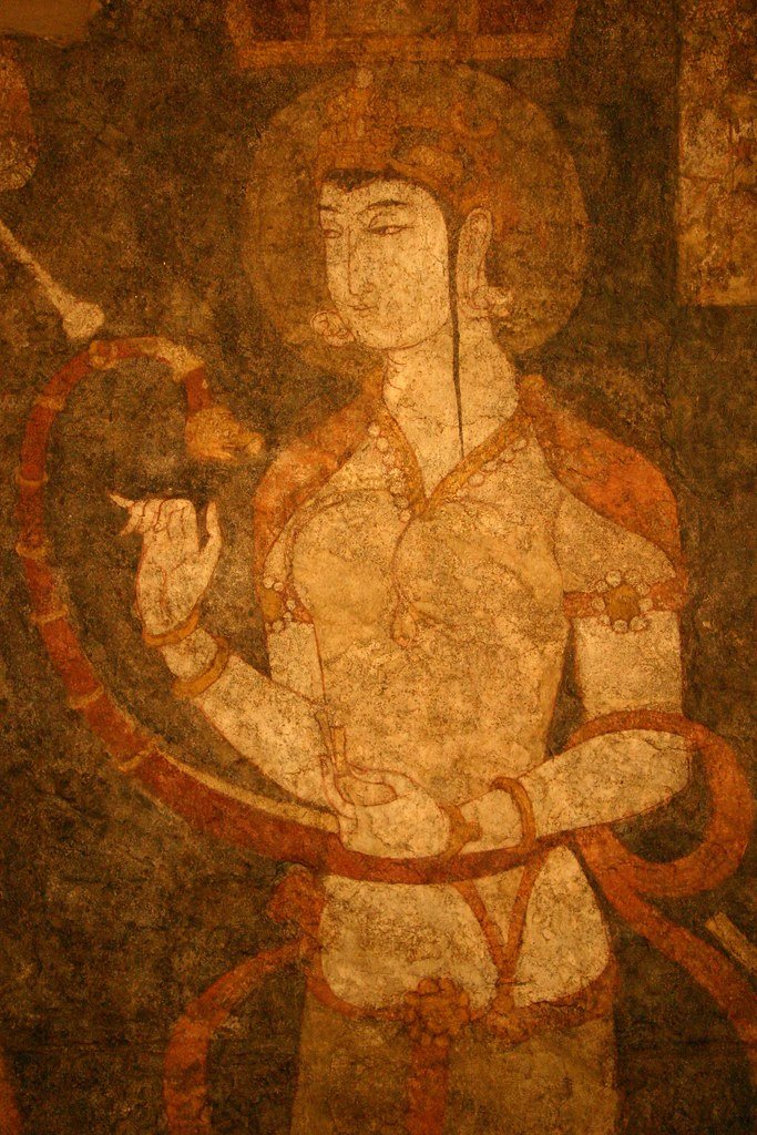 Ancient Sogdian Silk Trade Mural