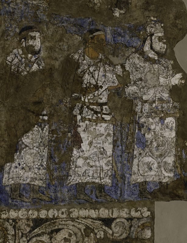 Ancient Sogdian Silk Trade Mural