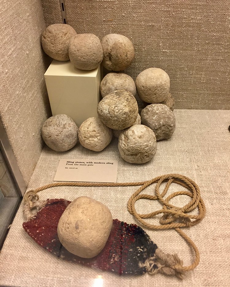 Ancient South American Sling Stones<span class=
