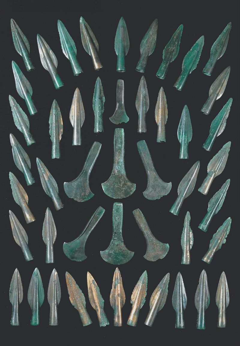 Ancient Spearheads From Bronze Age Europe