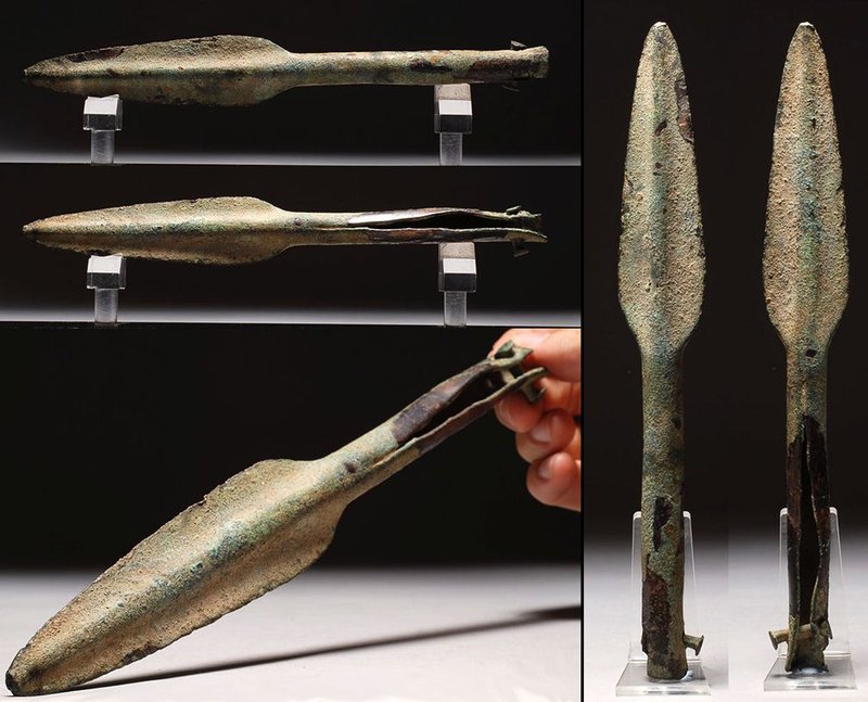 Ancient Spearheads From Bronze Age Europe