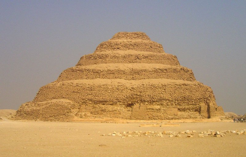 Ancient Step Pyramid Of Djoser