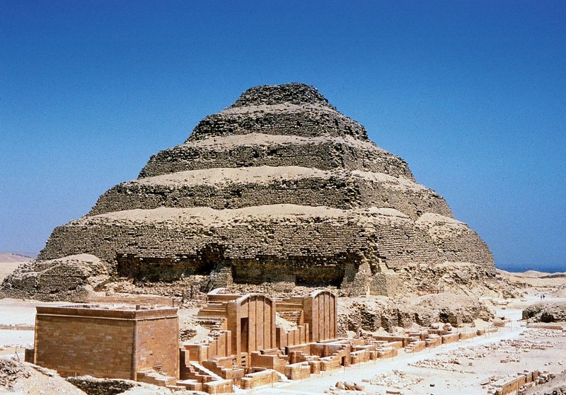 Ancient Step Pyramid Of Djoser