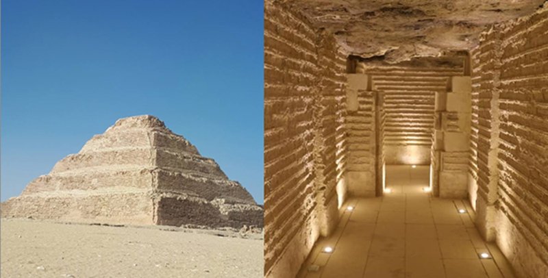 Ancient Step Pyramid Of Djoser