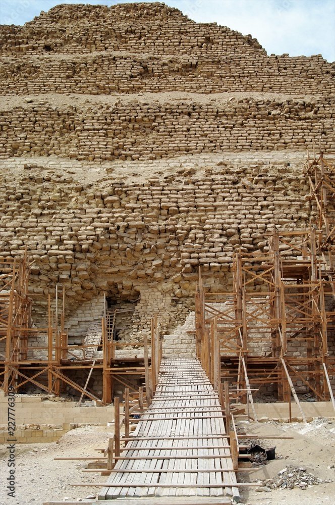 Ancient Step Pyramid Of Djoser