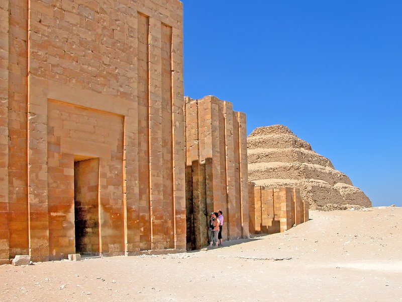 Ancient Step Pyramids Of Saqqara