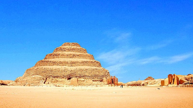 Ancient Step Pyramids Of Saqqara<span class=