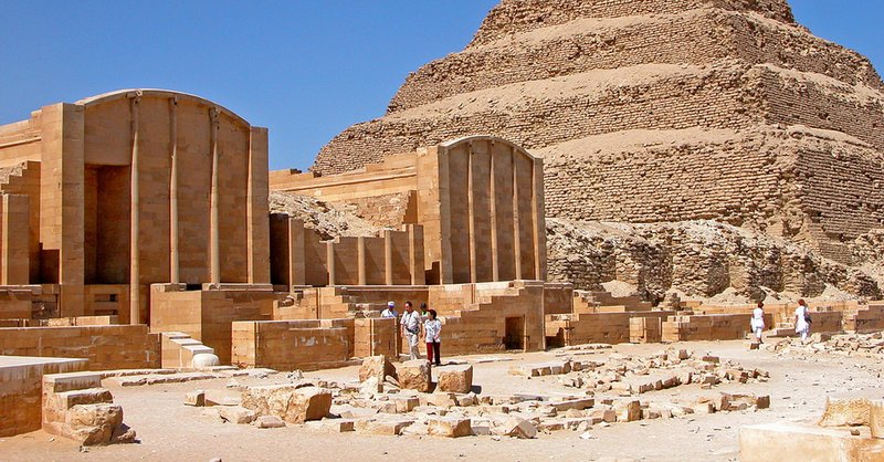 Ancient Step Pyramids Of Saqqara
