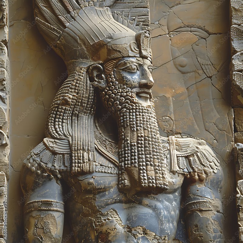 Ancient Sumerian God Enlil Depictions