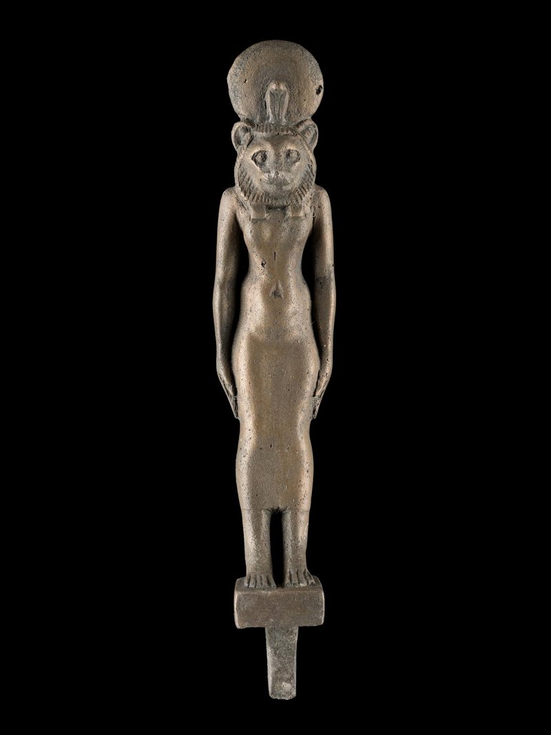 Ancient Syrian Bronze Votive Statue