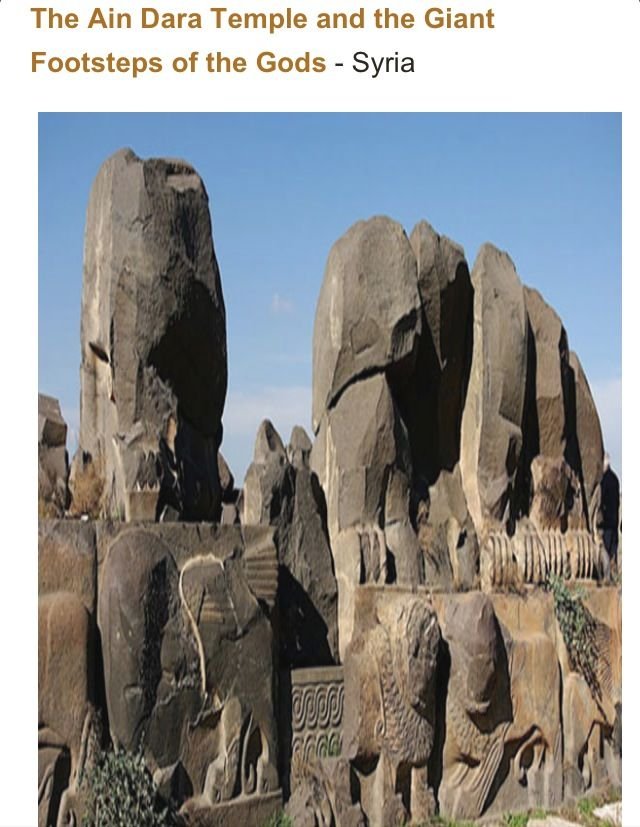 Ancient Syrian Temple Of Ain Dara