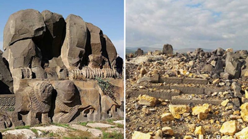 Ancient Syrian Temple Of Ain Dara