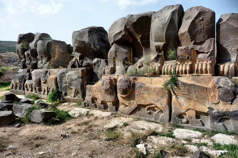 Ancient Syrian Temple Of Ain Dara<span class=