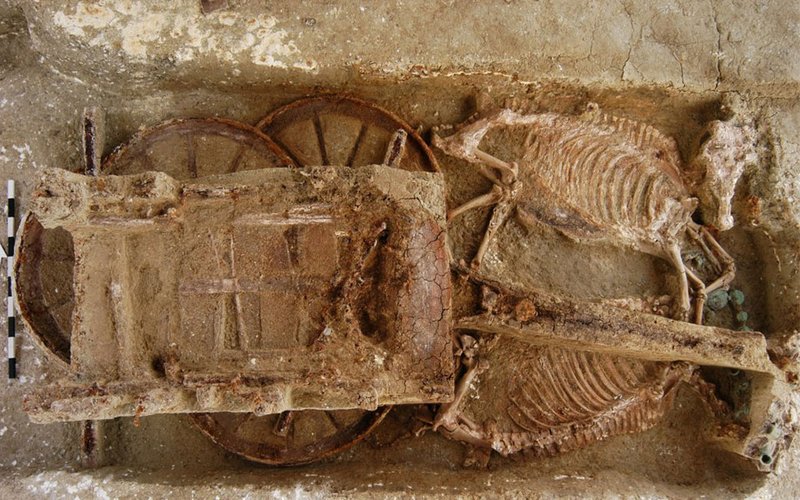 Ancient Thracian Chariot Burial Site