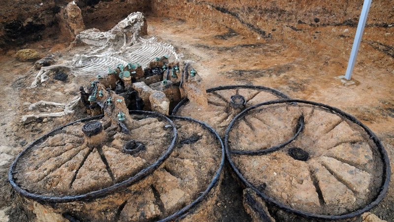 Ancient Thracian Chariot Burial Site