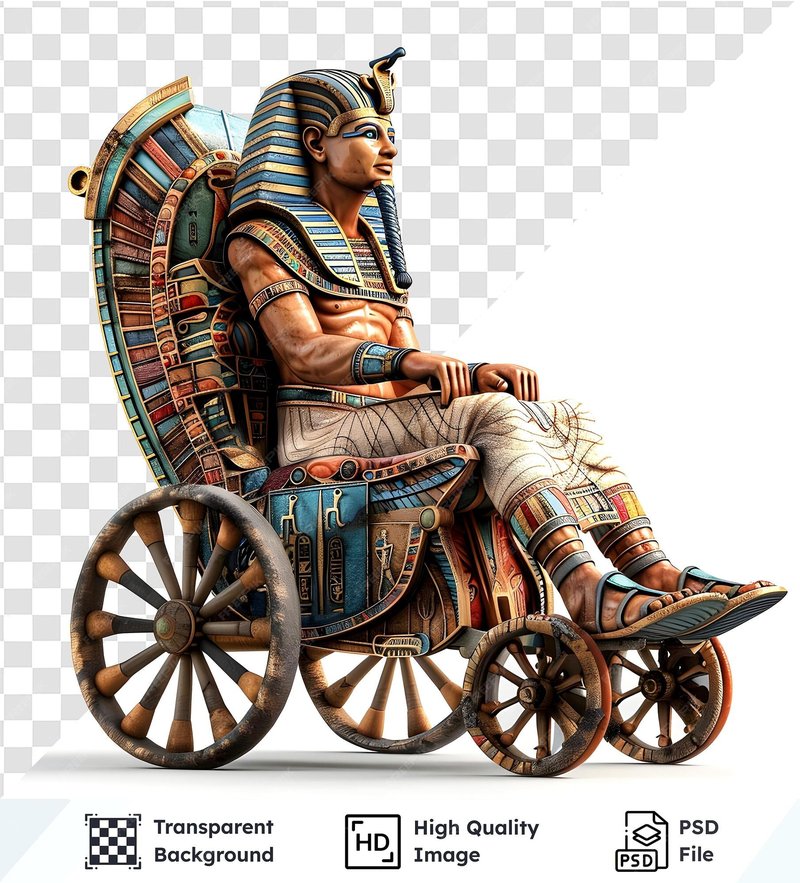 Ancient Throne Of Pharaoh Carvings