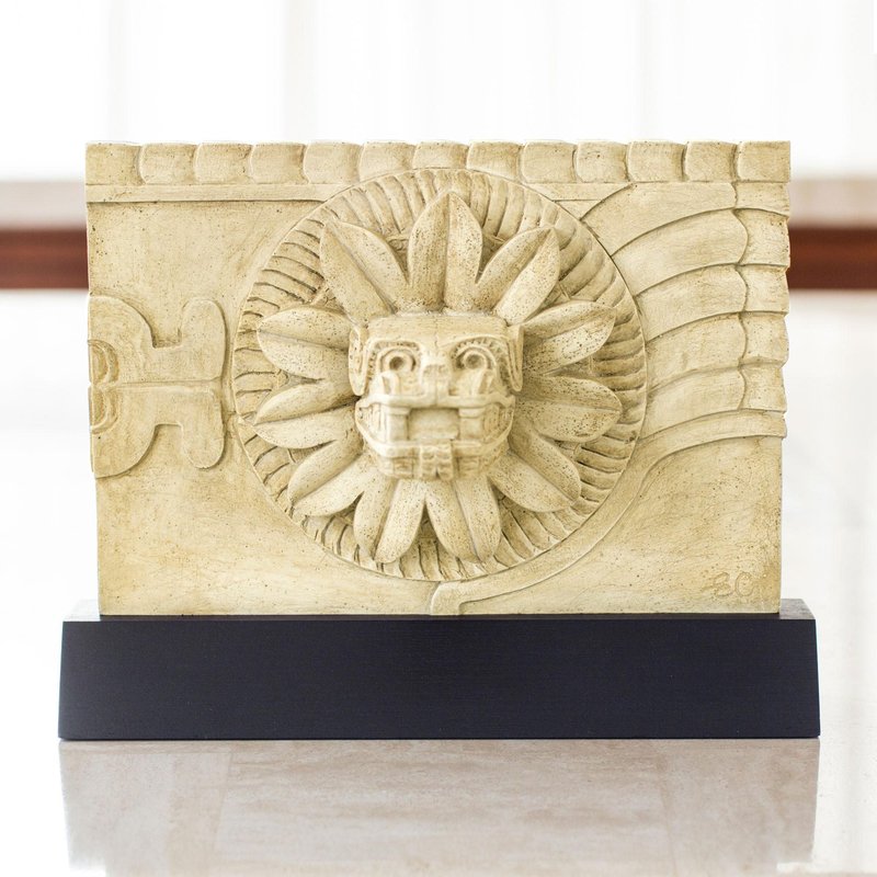 Aztec Feathered Serpent Sculpture