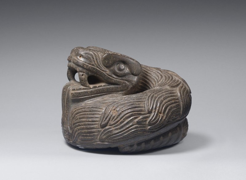 Aztec Feathered Serpent Sculpture
