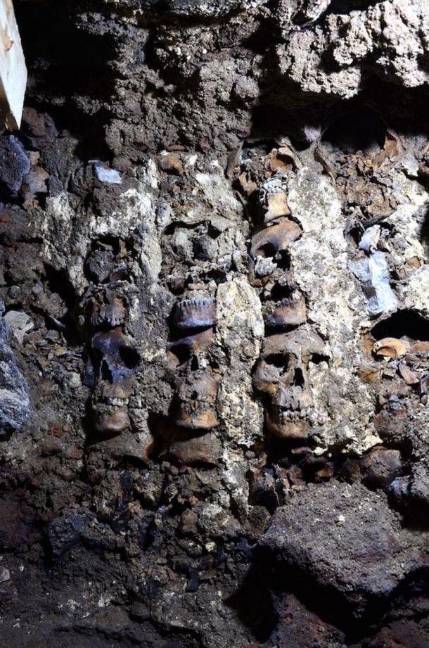 Aztec Tzompantli Skull Rack Reconstruction