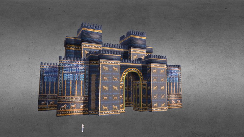 Babylonian Ishtar Gate Reconstruction