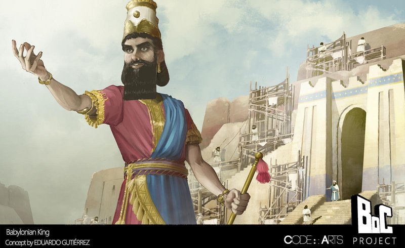 Babylonian King Hammurabi Relief