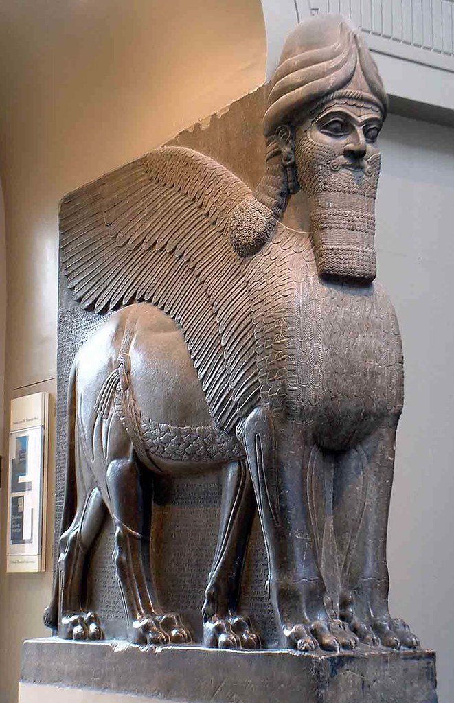 Babylonian Lion Statues