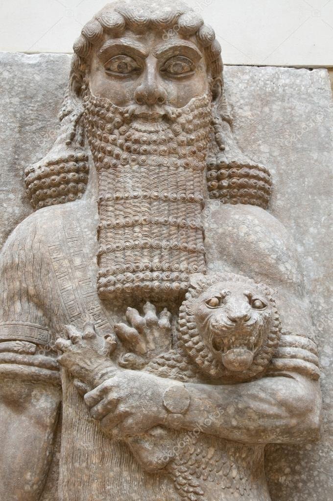 Babylonian Lion Statues