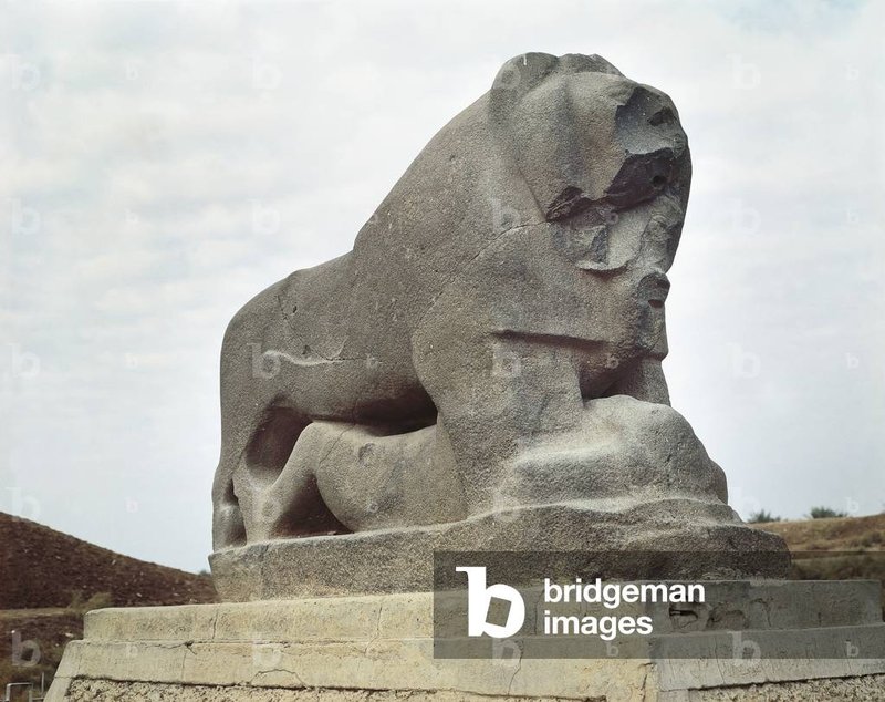 Babylonian Lion Statues
