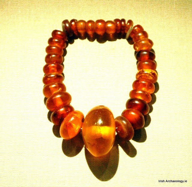 Bronze Age Amber Bead Necklaces