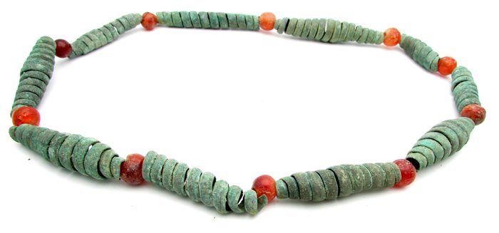 Bronze Age Amber Bead Necklaces