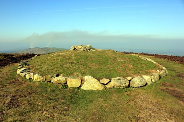 Bronze Age Burial Mound In Europe