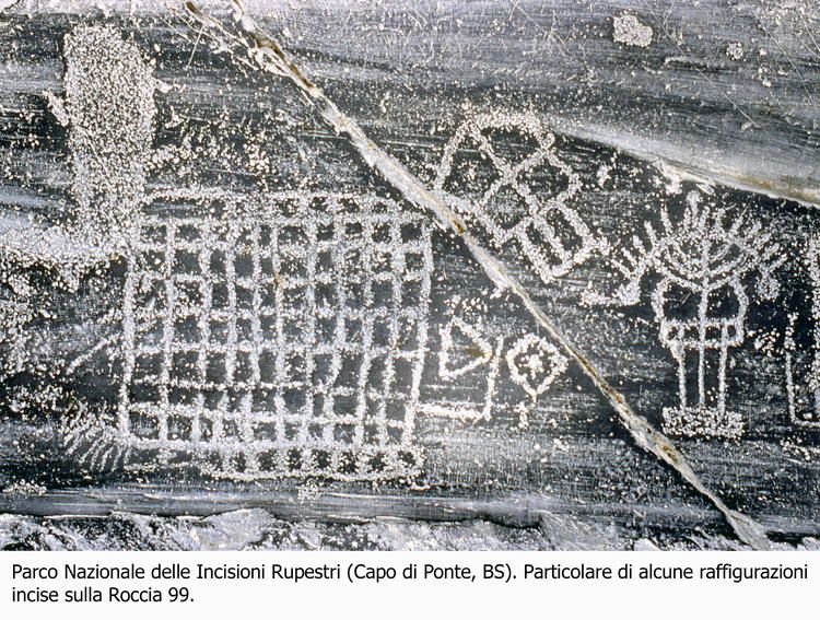 Bronze Age Petroglyphs In Valcamonica