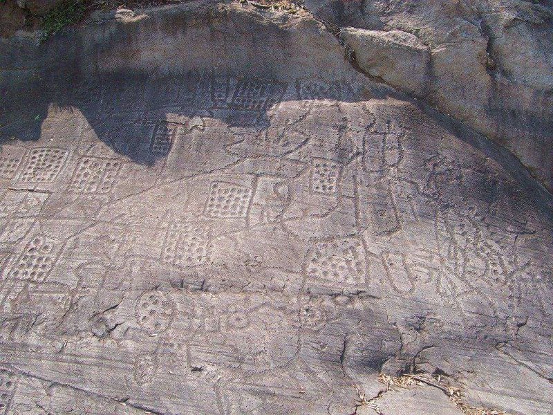 Bronze Age Petroglyphs In Valcamonica