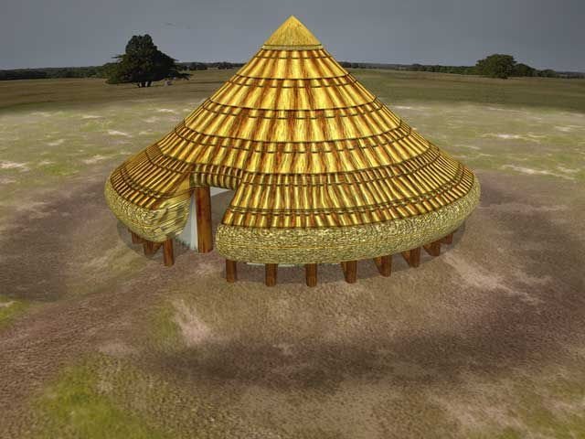 Bronze Age Roundhouse Reconstruction