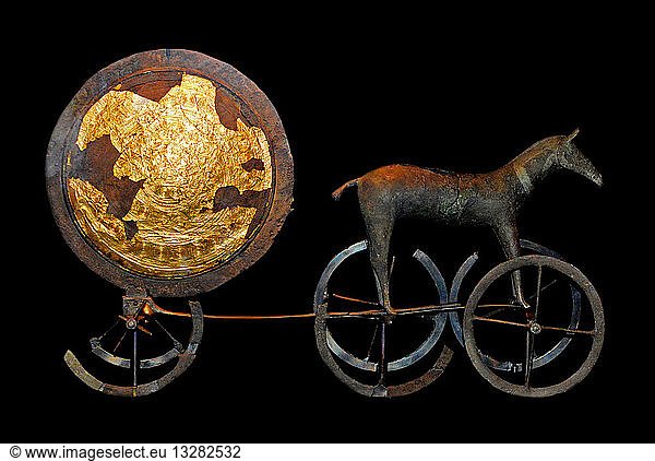 Bronze Age Sun Chariot From Trundholm