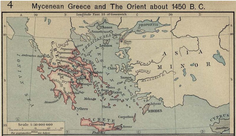 Bronze Age Trade Routes In The Aegean