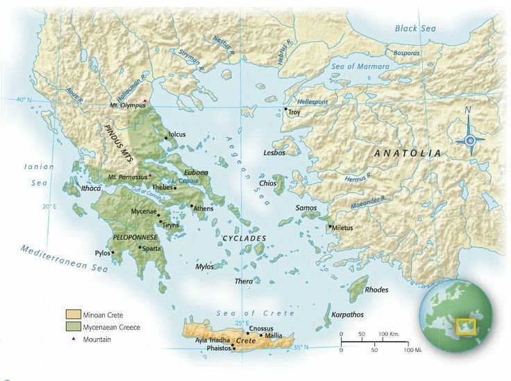 Bronze Age Trade Routes In The Aegean
