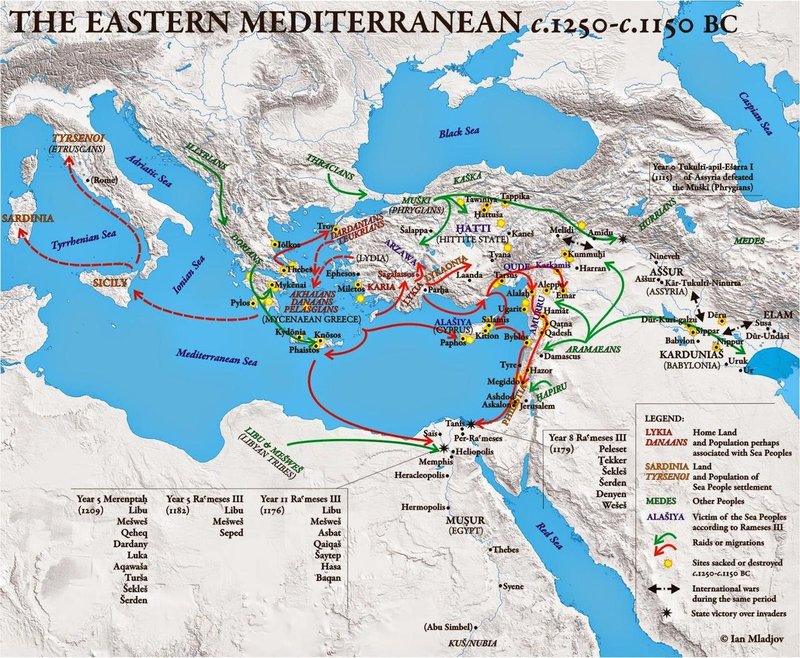 Bronze Age Trade Routes In The Aegean