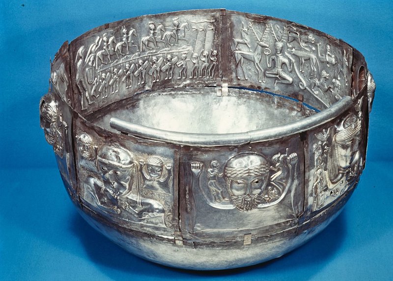 Bronze Cauldron From Gundestrup