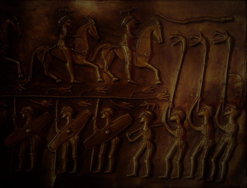 Bronze Cauldron From Gundestrup