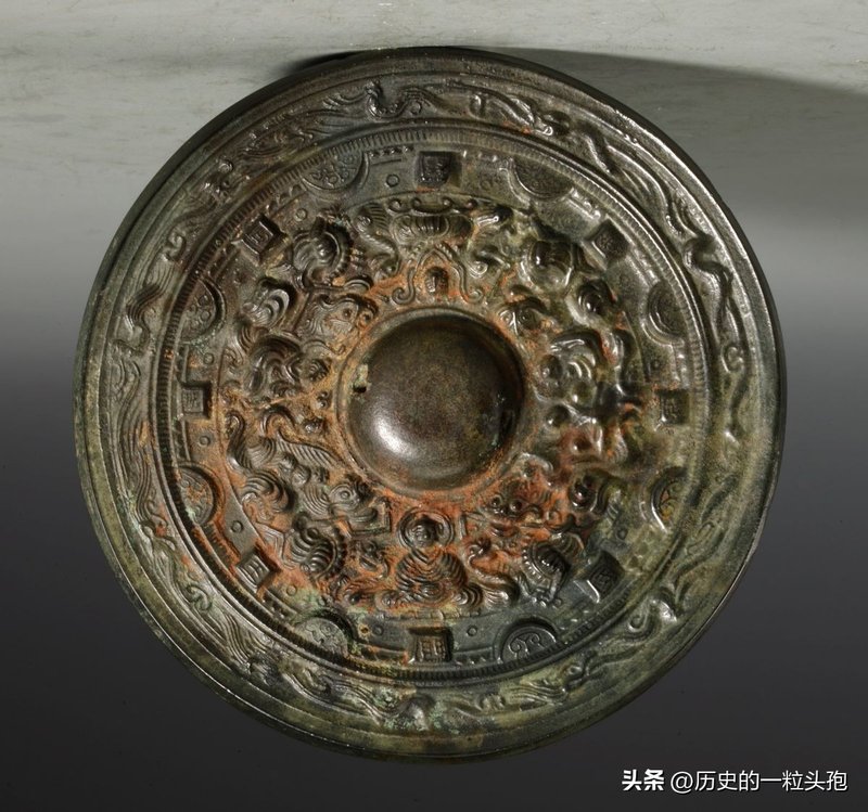 Bronze Hand Mirror From Ancient China