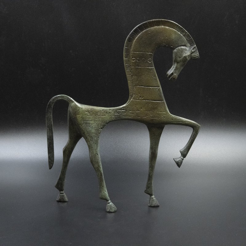 Bronze Horse Statuette From Geometric Greece