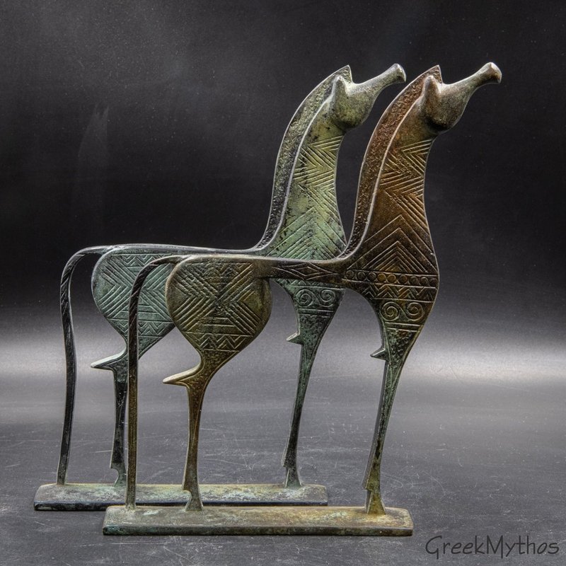 Bronze Horse Statuette From Geometric Greece
