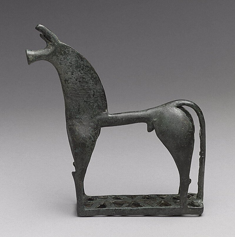 Bronze Horse Statuette From Geometric Greece
