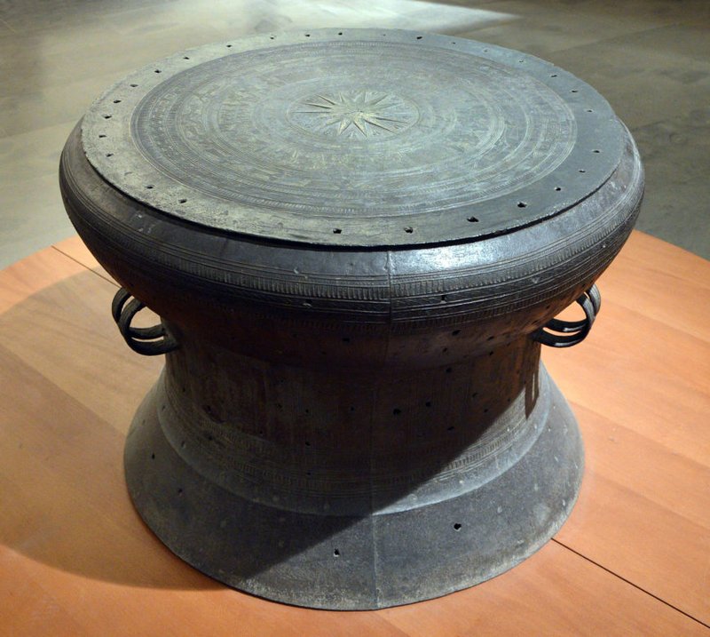 Bronze Ritual Drums Of Đông Sơn Culture