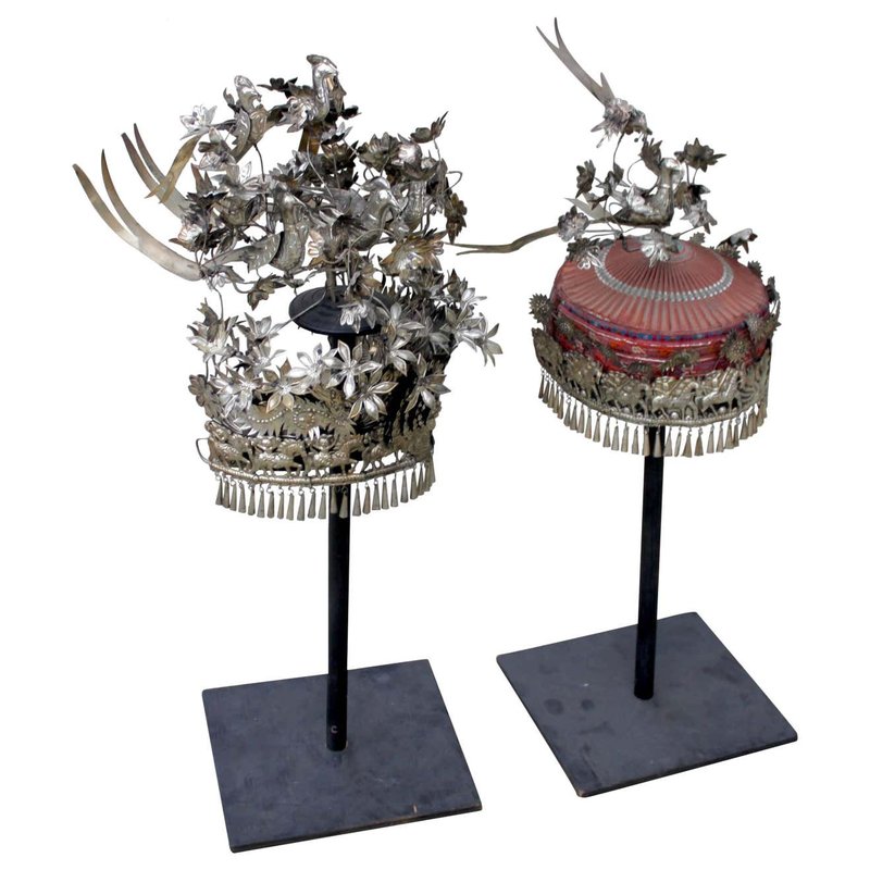 Bronze Ritual Headdress From China